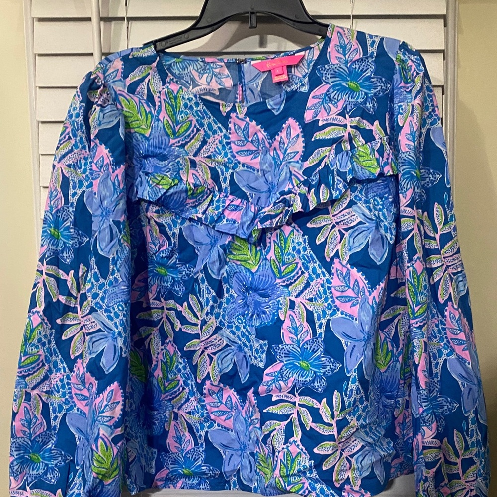 Lilly Pulitzer Multicolor Leaf Print Dress